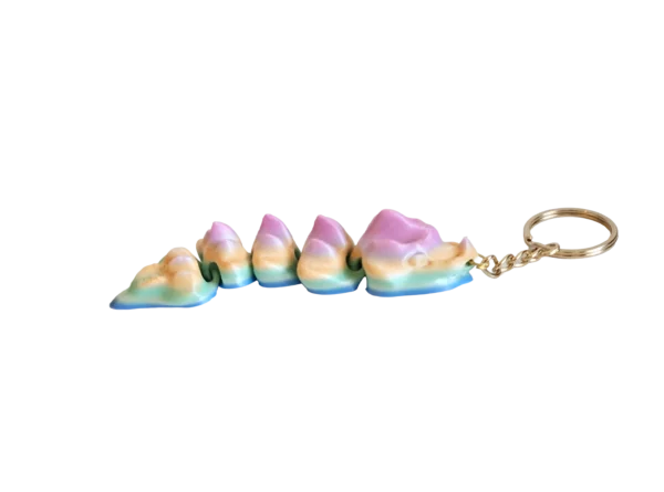 Porte clés requin rose
