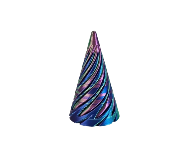 Spirale infernale violette